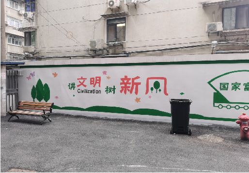 潼关社区墙绘